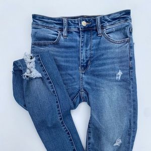 American Eagle ripped jeans
